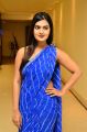 Actress Neha Deshpande Blue Saree Photos