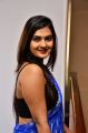 Actress Neha Deshpande in Hot Blue Saree Photos