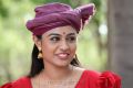 Actress Neha Hinge in Traditional Attire from Sagaptham Movie