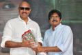 Sathyaraj, Sravanthi Ravi Kishore @ Nenu Sailaja Movie Audio Launch Stills