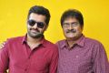 Sravanthi Ravi Kishore, Ram @ Nenu Sailaja Movie First Look Launch Photos