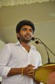 Actor Vikram Prabhu @ Neruppu Da Movie Audio Launch Stills