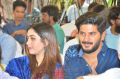 Amal Sufiya, Dulquer Salmaan @ Neruppu Da Movie Audio Launch Stills