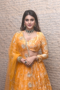 Actress Nidhhi Agerwal Pictures @ Hero Movie Pre-Release