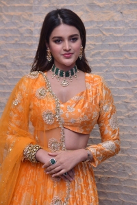 Actress Nidhhi Agerwal Pictures @ Hero Movie Pre-Release