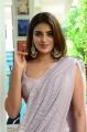 Actress Nidhhi Agerwal Saree Pics @ iSmart Shankar Interview