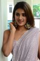 Actress Nidhhi Agerwal Saree Pics @ iSmart Shankar Interview