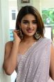 Actress Nidhi Agarwal Saree Pics @ iSmart Shankar Interview