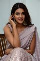 Actress Nidhhi Agerwal Saree Pics @ iSmart Shankar Interview