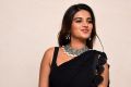 Actress Nidhi Agarwal in Black Saree Images @ iSmart Shankar Pre Release