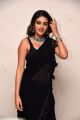 Actress Nidhi Agarwal in Black Saree Images @ iSmart Shankar Pre Release