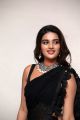 Actress Nidhi Agarwal in Black Saree Images @ iSmart Shankar Pre Release