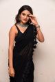 iSmart Shankar Actress Nidhhi Agerwal Black Saree Images