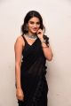 Actress Nidhi Agarwal Black Saree Images @ iSmart Shankar Pre Release