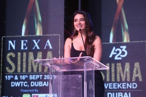 Actress Nidhhi Agerwal New Pictures @ SIIMA 2023 Press Meet