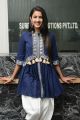 Telugu Actress Niharika Konidela Images in Blue Dress