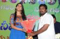 Oka Manasu Heroine Niharika Konidela meets Mega Fans