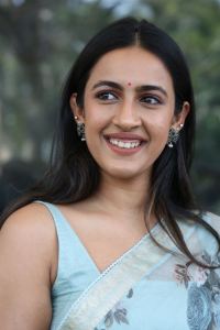 Telugu Actress Niharika Konidela in Saree Stills