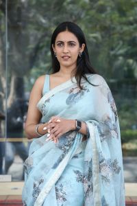 Actress Niharika Konidela Stills @ Saagi Short Film Press Meet