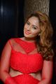 Actress Nikesha Patel Red Dress Hot Stills