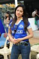 Actress Nikesha Patel at CCL 2012 Match