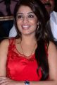 Actress Nikitha in Red Dress @ Terror Press Meet