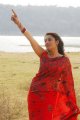Nikitha in Red Saree Stills