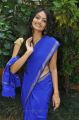Actress Nikita Narayan Latest Photos in Blue Saree