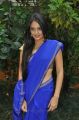 Actress Nikitha Narayan Latest Photos in Blue Saree