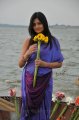 Nikitha Narayan Cute Saree Stills
