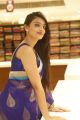Nikitha Narayan Hot Pics in Dark Blue Saree