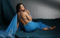 Actress Nikita Thukral Hot Spicy Saree Photoshoot Photos