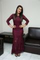 Marakathamani Actress Nikki Galrani Latest Photos in Purple Dress