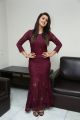 Actress Nikki Galrani Latest Photos in Purple Dress