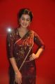 Actress Nikki Galrani Photos in Dark Red Saree