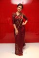 Actress Nikki Galrani in Dark Red Saree Photos