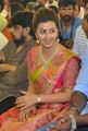 Neruppu Da Actress Nikki Galrani Silk Saree Photos