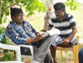 Nippu Movie Woking Stills