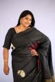 Actress Nirosha Ramki in Black Saree Images