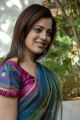 Nisha Agarwal in Saree Hot Stills at Sukumarudu Movie Opening