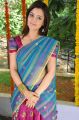 Nisha Agarwal in Saree Hot Stills at Sukumarudu Movie Opening