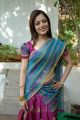 Nisha Agarwal in Saree Hot Stills at Sukumarudu Movie Opening