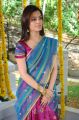 Nisha Agarwal in Saree Hot Stills at Sukumarudu Movie Opening