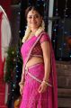 Telugu Actress Nisha Agarwal Hot Stills in Pink Transparent Half Saree