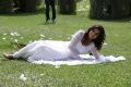 Nisha Agarwal Cute Pictures in White Churidar