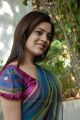 Actress Nisha Agarwal Hot Stills in Uppada Pattu Saree