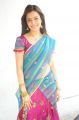 Actress Nisha Agarwal in Uppada Silk Saree Hot Stills