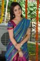 Nisha Agarwal Hot Stills in Uppada Pattu Saree