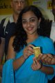 Nithya Menon Hot in Saree Pics