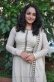 Actress Nithya Menon Photos in White Salwar Kameez